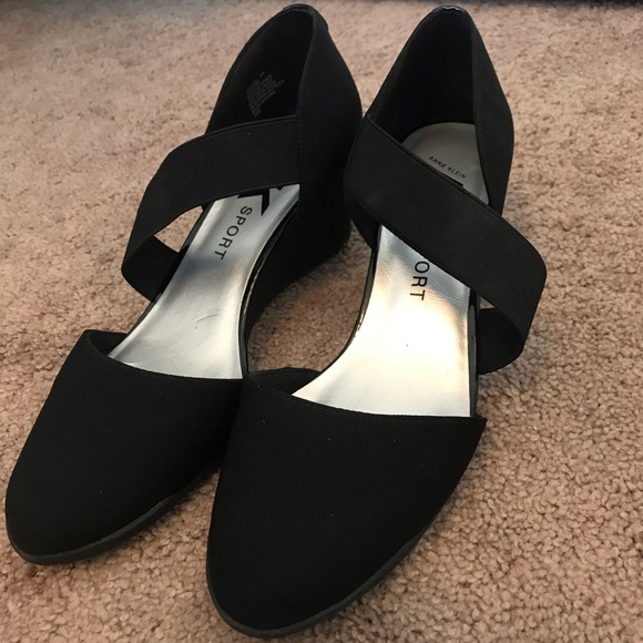 anne klein tara wedge